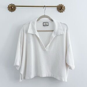 Tuckernuck *flawed Gia Polo Tee Medium